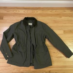Olive Green Utility Jacket
